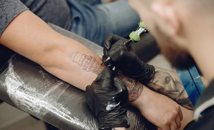 The History Of Retro Tattoos And Their connection To Pac-Man